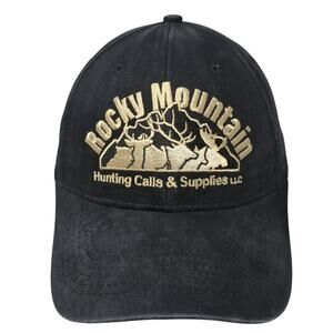 Rocky Mountain Hunting Calls & Supplies Baseball Cap Black OS Mountain Lakes